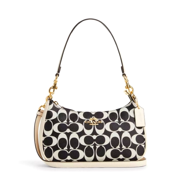 New! Teri Shoulder Bag in Signature Canvas - Picture 1 of 9